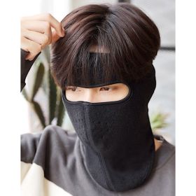 Autumn and winter dust masks breathable warm and cold (Option: Black 2)